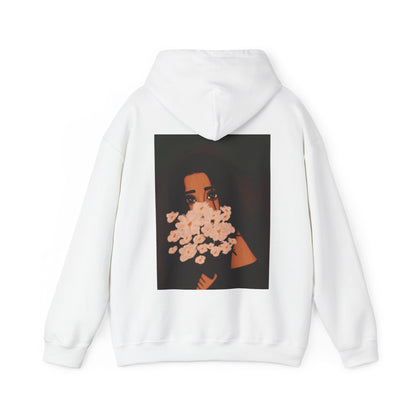Unisex Heavy Blend™ Hooded Sweatshirt (Flowers)