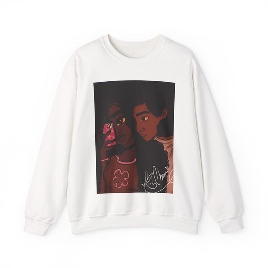 Unisex Heavy Blend™ Crewneck Sweatshirt (Black Love)