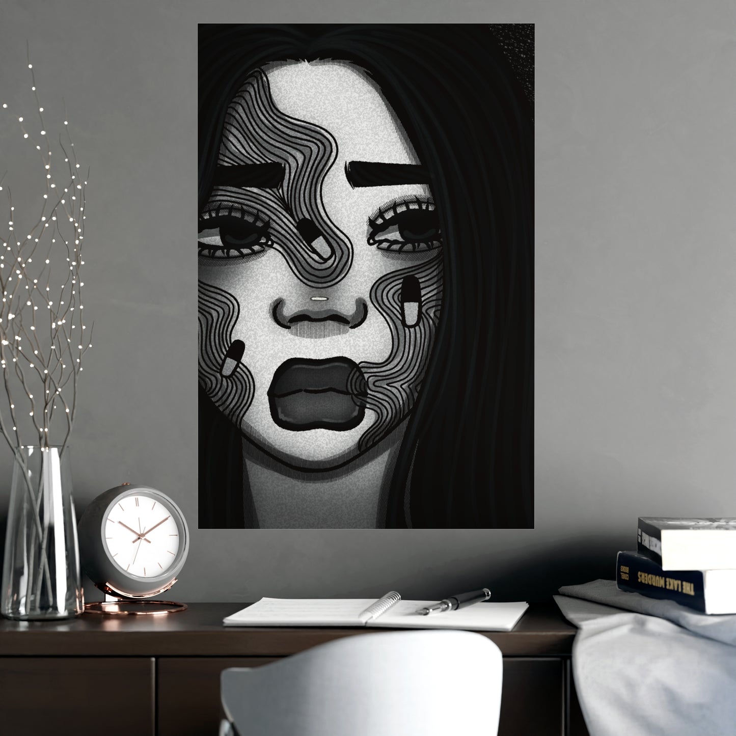 Vertical Matte Poster - Addiction