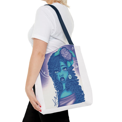 Tote Bag (Blue Rose)