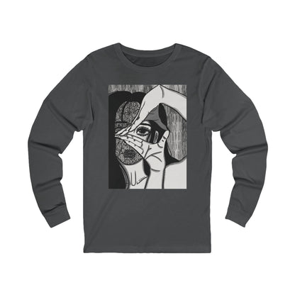 Unisex Jersey Long Sleeve Tee (Illusions)