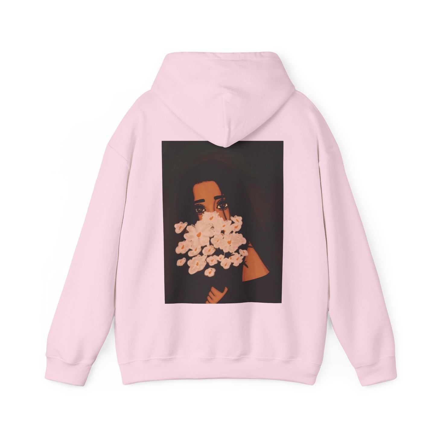 Unisex Heavy Blend™ Hooded Sweatshirt (Flowers)