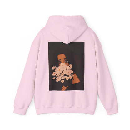 Unisex Heavy Blend™ Hooded Sweatshirt (Flowers)