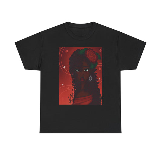 Unisex Heavy Cotton Tee (Rose)